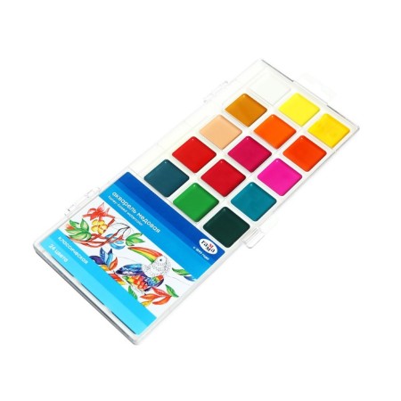 Watercolor 24 colors "Classic", without brush, plastic, euro suspension (1009198)-8
