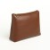 Women's bag on the magnet Textura, medium size, cosmetic bag, brown color