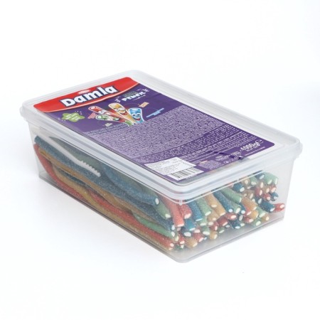 Sour marmalade - pencil "Damla", assorted with sprinkling, 10 g