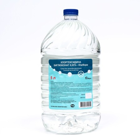 Chlorhexidine "South -Fram", Bigluconate 0.05%, 5 liters-3
