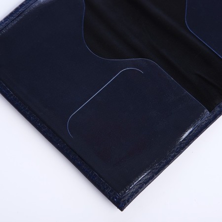 Cover for passport, blue color-5