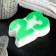 Figure soap "23" Green on white, 95g