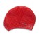 ATEMI BS40 swimming cap, silicone, red color