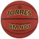 Basketball ball Torres BM900, B30037, PU, ​​glued, 8 panels, size 7