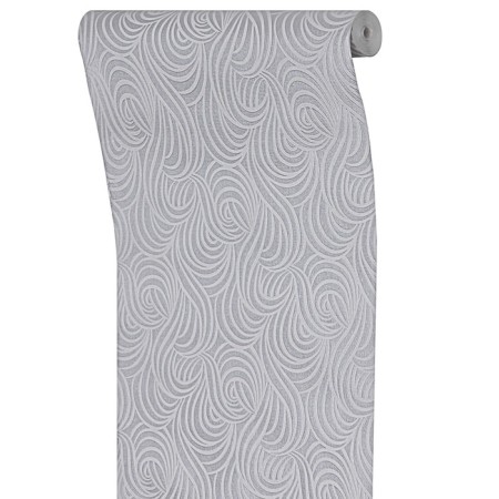 Flora-2 309-017, 0.53x10.05m, bright gray wallpaper