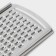 Small heap with a fargo shares, 23.5 × 5 × 2 cm, stainless steel, color is silver, black