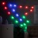 Smart garland "thread" 6 m with nozzles "Balls", IP20, dark thread, 20 LED, glow RGB, USB