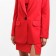 Jacket female single -breasted mist p. 44, red