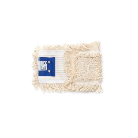 WET mops nozzle, flat, cotton, white color, 40 cm-2