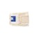 WET mops nozzle, flat, cotton, white color, 40 cm