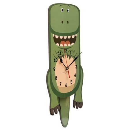 Watch Wall children's "Dinosaurus", silent, with a pendulum, 19x40 cm, aa-2