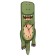 Watch Wall children's "Dinosaurus", silent, with a pendulum, 19x40 cm, aa