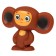 Bathroom toy "Cheburashka" in a grid
