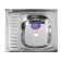 Kitchen sink Mixline 538191, invoice, thickness 0.4 mm, 60x50x16 cm, right, release 1 1/2 "