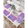 A set of napkins for setting the table “Office of paints”, rectangular, size 32x46 cm, 4 pcs