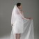 Fata "Tenderness", white, 3x1.5 m, polyester