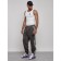 Joggers are sports male, size 50, gray color
