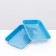 Medium pearl toilet with a mesh of 36 x 26 x 6.5 cm blue