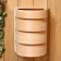 Obacked corner, rounded, alder