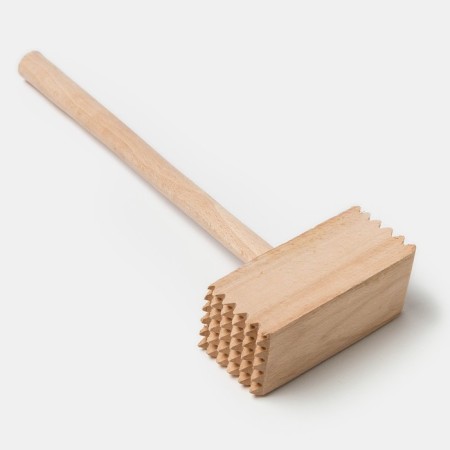 Gentlemen kitchen set, mittens-output 20x28cm, wooden hammer-4