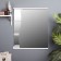 Bathroom mirror "Tura 6001", 60 x 15.4 x 70 cm