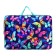 Folder for drawings and drawings A3, 470 x 350 x 75 mm, with handles, textile, PMD 3-20-4 "Neon butterflies" (braid) 71719