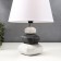 HELP lamp 16447/1WT E14 40W white-black 22x22x32 cm Risalux