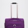 Small 24 suitcase "on lightning, code castle, with extension, purple color