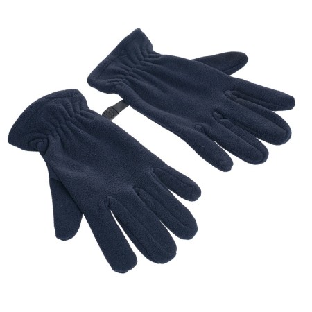 Gloves fleece, blue color, size L-XL-2