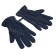 Gloves fleece, blue color, size L-XL