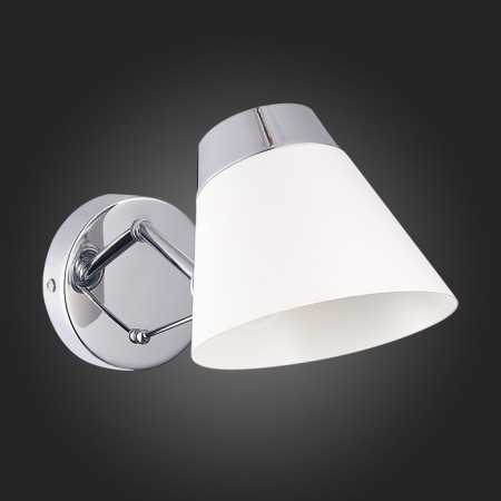Wall lamp EVOLUCE. Sle155801-01. Vario. 1x40 W, E14, 14x14 cm, color chromium-4