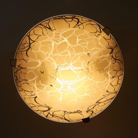 The lamp is wall-flowing "Krakelyur 2 lamps" E27 60W 30 cm.-2