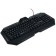 Kumo Dragon War Spirit keyboard, game, wired, backlight, 104 keys, USB, black