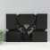 Photo frame plastic in 5 photos 10x15 "Noble deer" Dark silver 48x33x2.5 cm