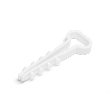 Dowel-homut "tundra", for a flat cable, nylon, 12 mm, white, 100 pcs-3