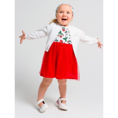 Dress for girl PlayTode, height 80 cm-2