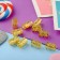 Molly hair cuffs (set 20 pcs) vintage, 0.5x1.5 cm, gold