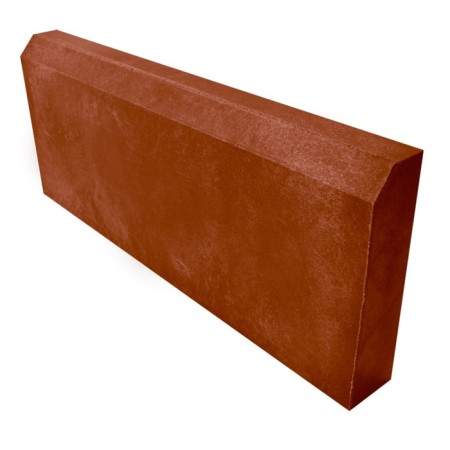 The border is paving, 50 × 5 × 20 cm, terracott, BT-200-1