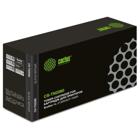 Cactus CS-TN2080 TN-2080 cartridge (HL-2130R/DCP-7055R), for Brother, black