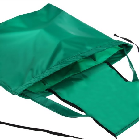 Apron for harvesting, one zipper pocket, green, Kangaroo, Greengo-5