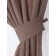 A set of curtains for the kitchen SL Home "Coniferous" 135x180 cm-2 pcs, pickups 2 pcs, linen 100%