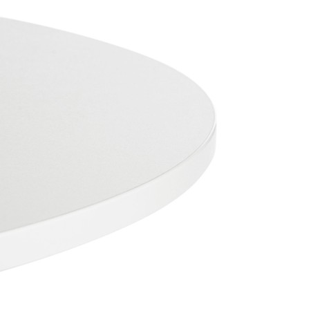 Table uranus chip/metal, white/black 90x90x77 cm-3