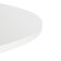Table uranus chip/metal, white/black 90x90x77 cm