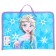 Plastic folder with A4 handles, on lightning, cold heart