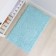 Bathroom mat “Long Books”, 50 × 80 cm, Buhli length 2 cm, Blue color