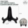 Tea pancake stand and plates for diameter 16-21 cm