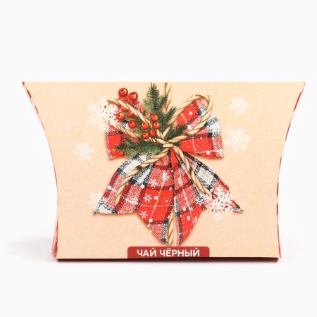 Black tea "New Year's Bow", with the taste of gingerbread, 20 g.-4