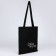 Bag Schoper "Good inside", 35 x 0.5 x 40 cm, embroidery, black