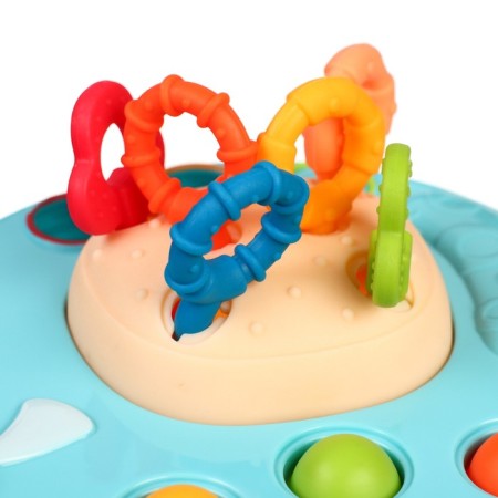 Sensory toy-gut for babies "Elephant", rodents, Montessori, Kroshka Me-5