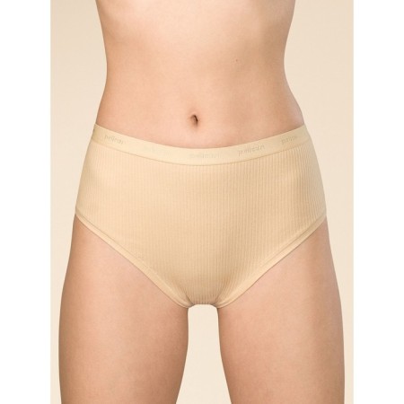 Female cowards, size s, beige color